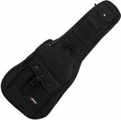 Bolsa para guitarra acústica X-tone Deluxe Nylon Folk Dreadnought Guitar Bag - Black