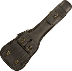 Funda para bajo eléctrico X-tone 2035 BAS-MBK Deluxe Leather Electric Bass Bag - Matt Black