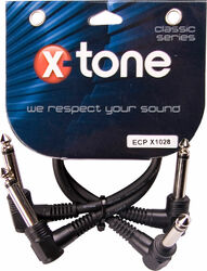 X1028 2x Patch Jack-Jack - 20cm