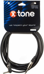Cable X-tone X1058-6M - Jack(M) 6,35 mono angled / Jack(M) 6,35 mono