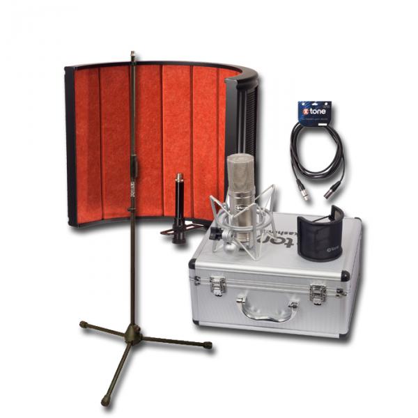 Pack de micrófonos con soporte X-tone Kashmir Pack Studio