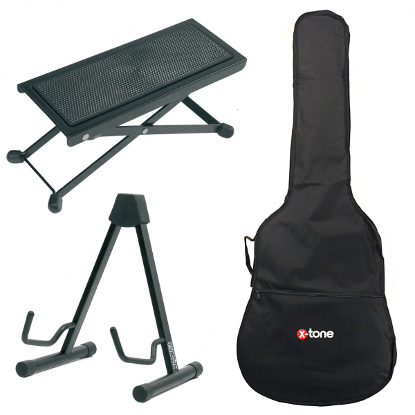Pack guitarra clásica X-tone 3/4 Classical Guitar Accessories Starter Pack