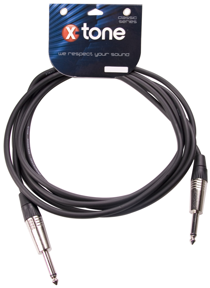 X-tone X1006-6m Instrument Cable Jack (m) 6,35 / Jack (m) 6,35 - Cable - Variation 1