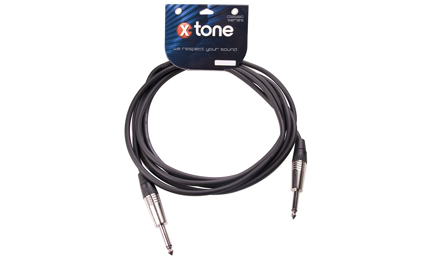 X-tone X1006-6m Instrument Cable Jack (m) 6,35 / Jack (m) 6,35 - Cable - Variation 2