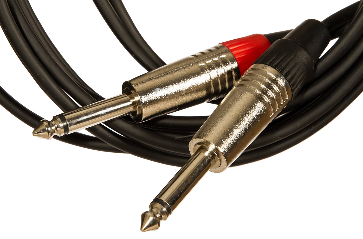 X-tone X1017-6m - 2 Jack(m) 6,35 Mono / 2 Jack(m) 6,35 Mono - Cable - Variation 1