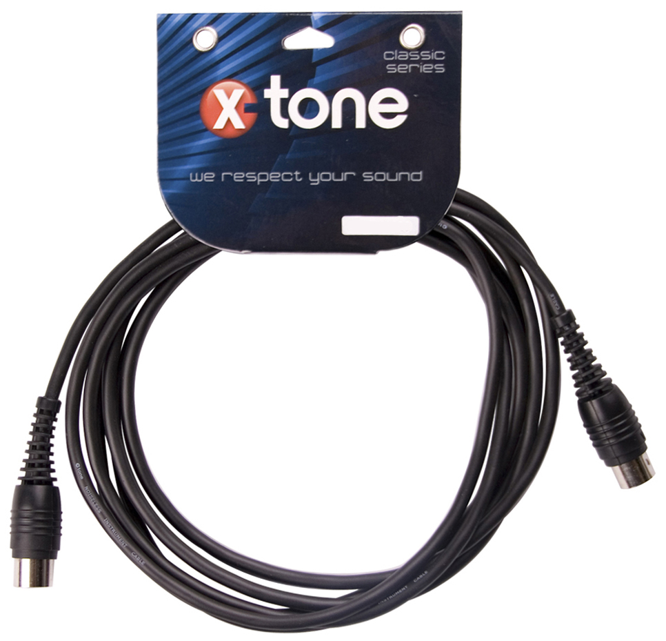 X-tone X1027 Midi 2 Din 5 Broches 6m - Cable - Variation 1