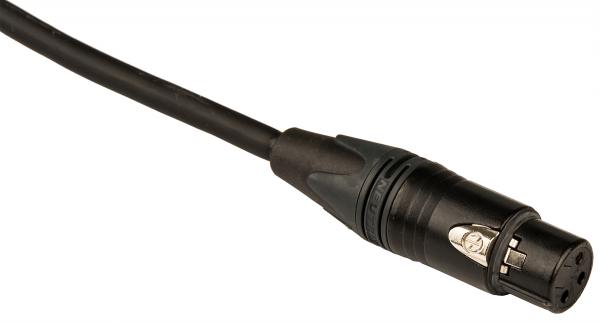Cable X-tone X3001-3M - XLR(M) / XLR(F) Golden Series