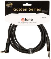 X3058-3M Instrument Cable Right/Angled 3m Golden Series