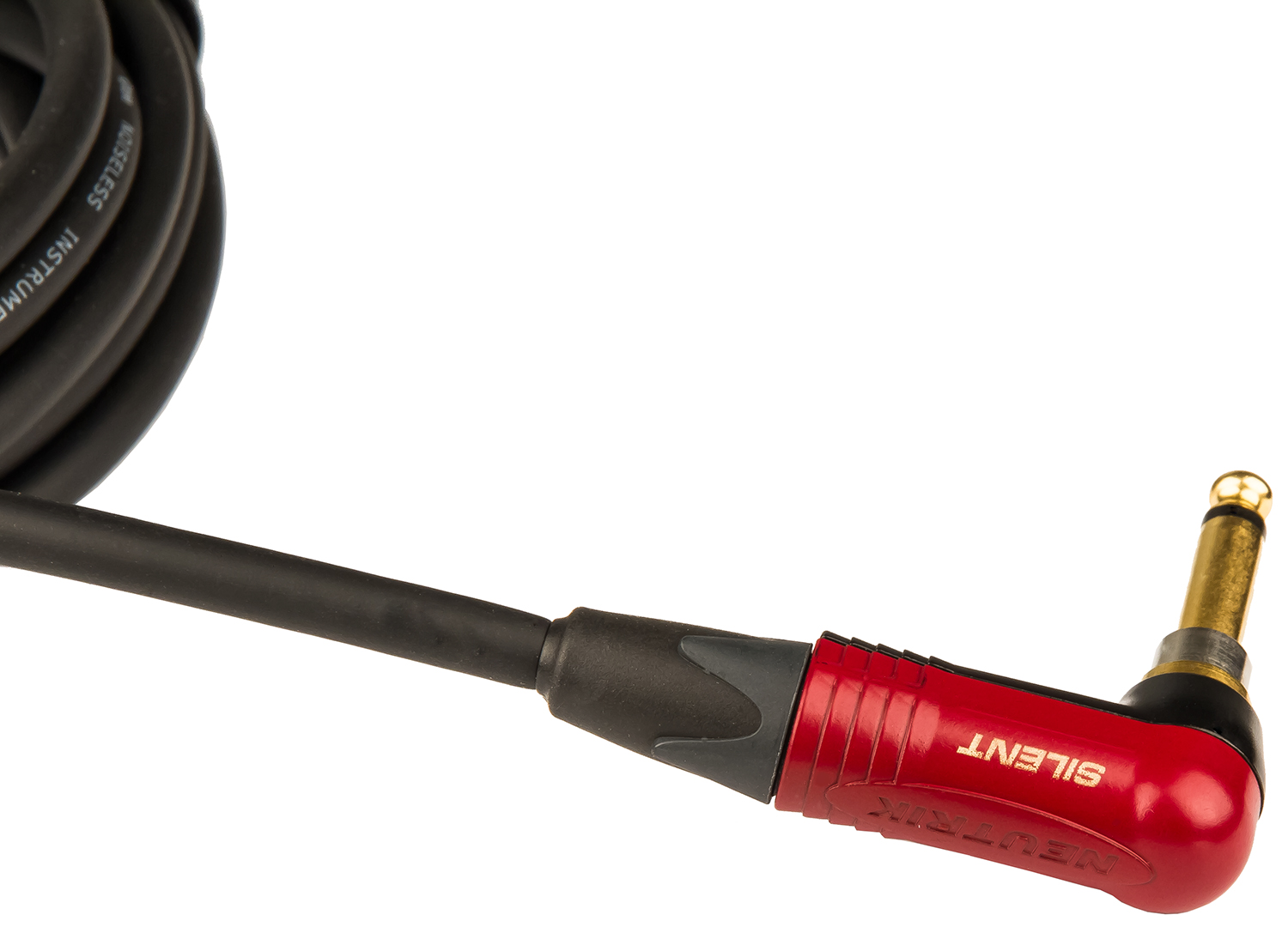 X-tone X3071-6m Instrument Cable Golden Neutrik Silent Droit/coude 6m - Cable - Variation 3