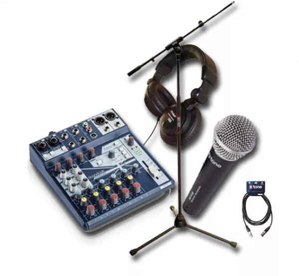 Pack de micrófonos con soporte X-tone XD-410 Pack Stage