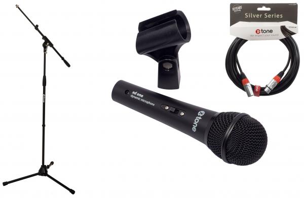 Pack de micrófonos con soporte X-tone Xd-One pack chant