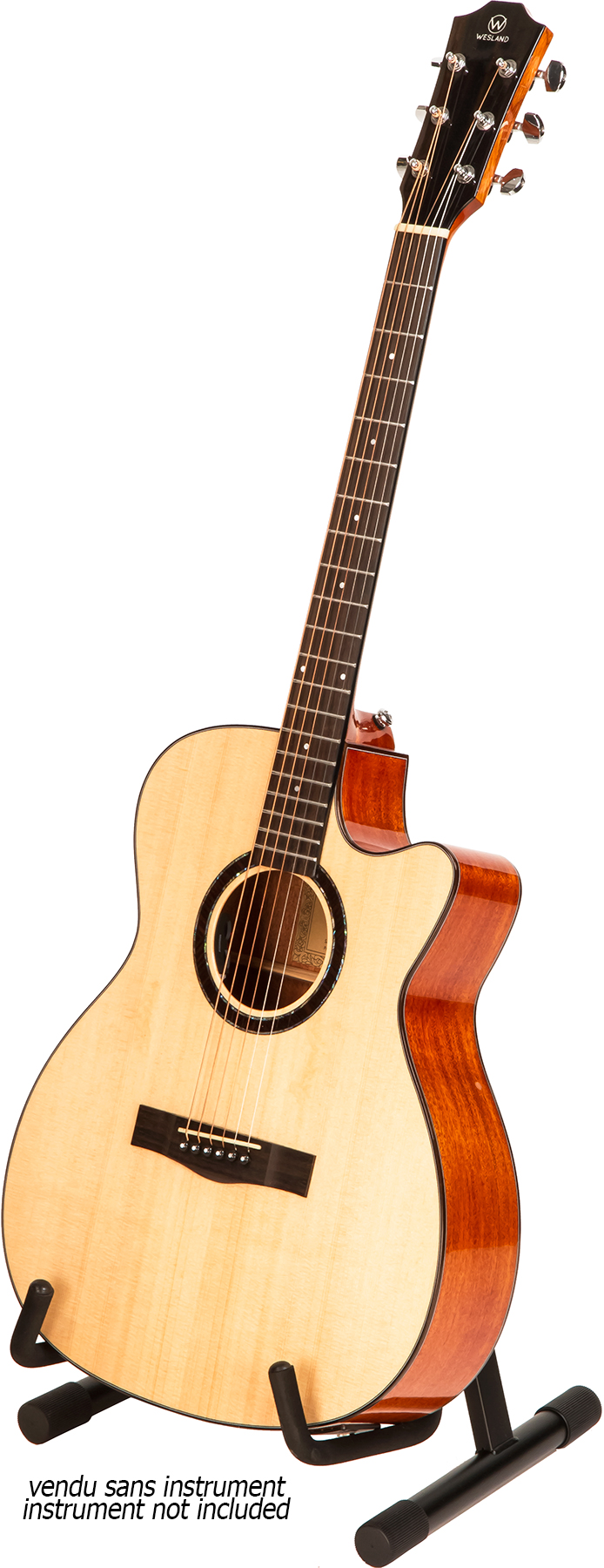 X-tone Xh 6201a Stand Guitare Acoustique Folk Classique Sol Pliable - Soportes - Variation 4