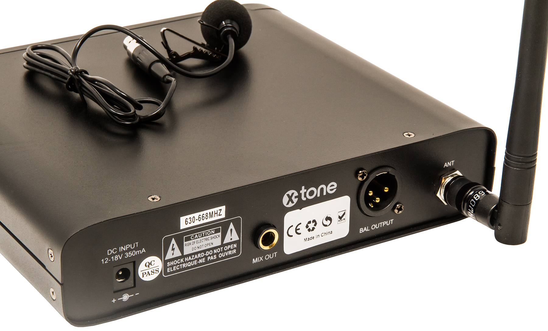 X-tone Xhf100l Systeme Hf Cravate Frequence Fixe - Micrófono inalámbrico de solapa - Variation 3