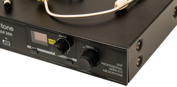 Micrófono inalámbrico headset X-tone XHF200H Systeme HF Serre Tete Multi Frequences