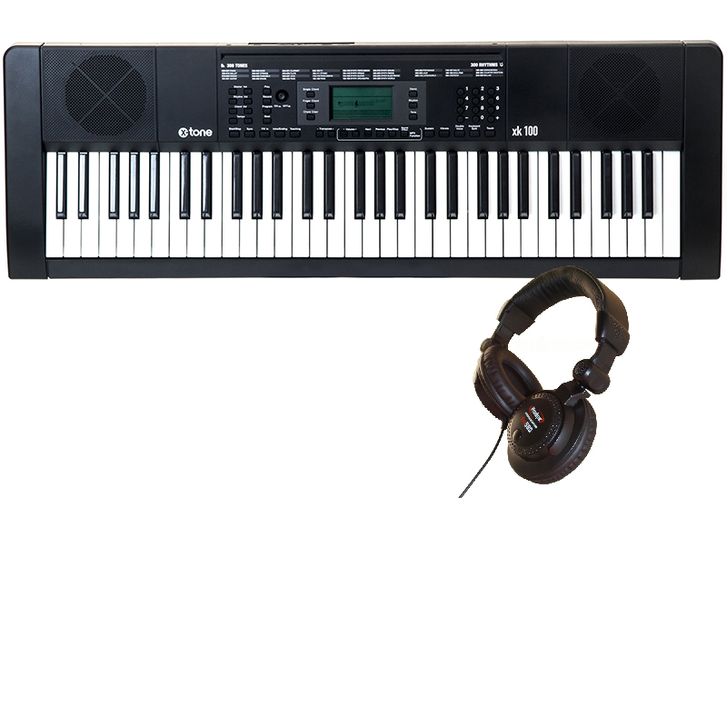 X-tone Xk100 Clavier Arrangeur + Casque Pro580 - Pianos set - Variation 3