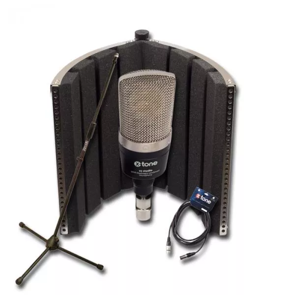 Pack de micrófonos con soporte X-tone Pack Micro XS Studio