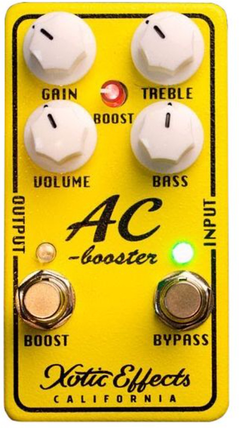 Xotic Ac Booster V2 - Pedal de volumen / booster / expresión - Main picture