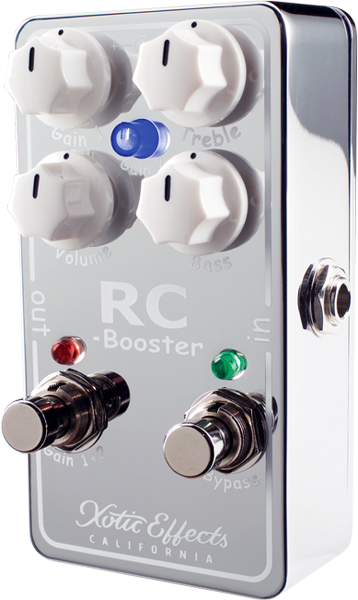 Xotic Rc-booster V2 Pour Guitare - Pedal de volumen / booster / expresión - Main picture