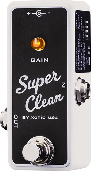 Xotic Super Clean Buffer - Pedal de volumen / booster / expresión - Main picture