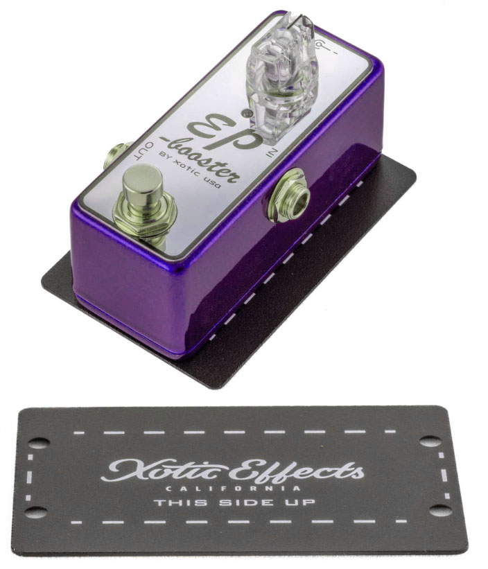 Xotic Ep Booster 15th Ann. Ltd Metallic Purple - Pedal de volumen / booster / expresión - Variation 3