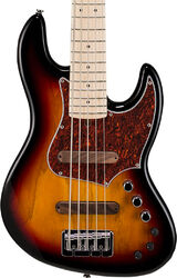 Bajo eléctrico de cuerpo sólido Xotic ProVintage XJPRO-1 5-String - 3 tone burst