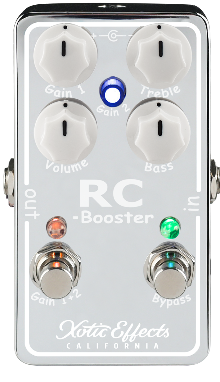 Xotic Rc-booster V2 Pour Guitare - Pedal de volumen / booster / expresión - Variation 1