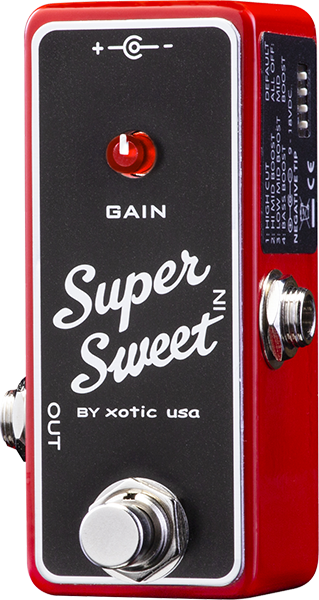 Xotic Super Sweet Booster - Pedal de volumen / booster / expresión - Variation 1