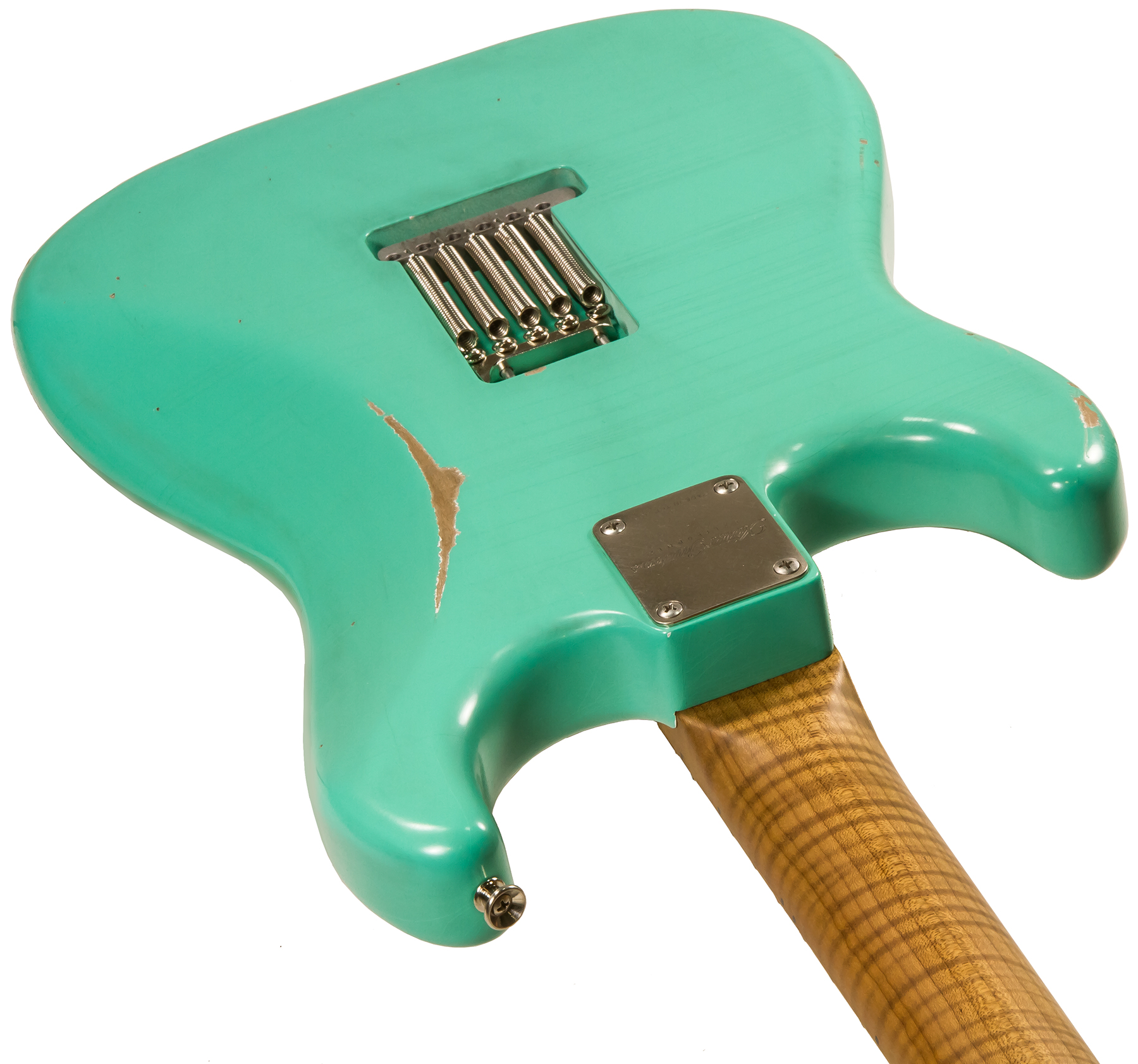 Xotic Xsc-1 Alder California Classic 3s Mn - Medium Aging Seafoam Green - Guitarra eléctrica con forma de str. - Variation 2
