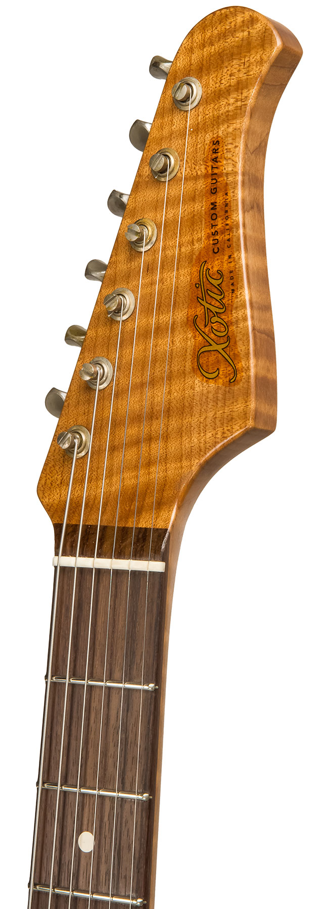Xotic Xsc-2 Alder California Class Hss Rw #1628 - Heavy Aging Lake Placid Blue - Guitarra eléctrica con forma de str. - Variation 4