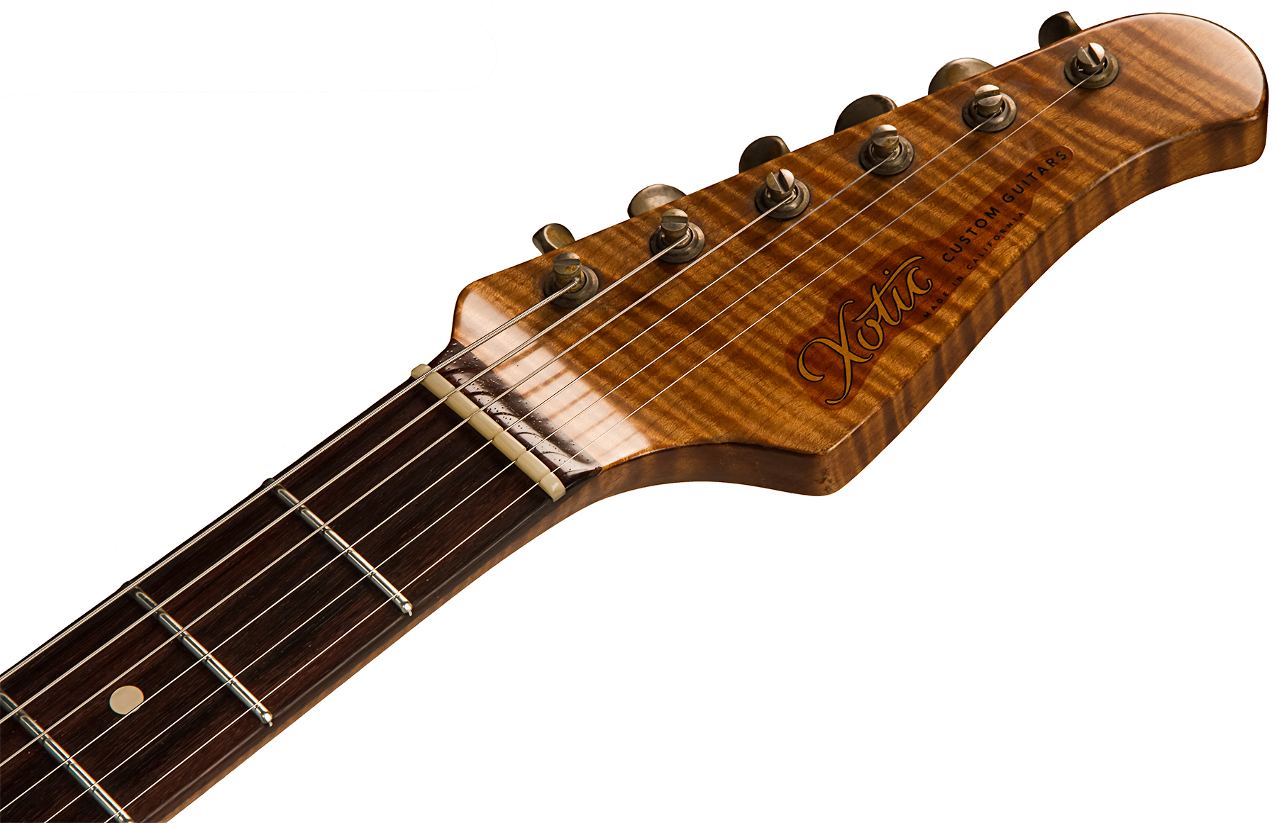 Xotic Xsc-2 Alder California Class Hss Trem Mn #2100 - Super Heavy Aging Black - Guitarra eléctrica con forma de str. - Variation 4
