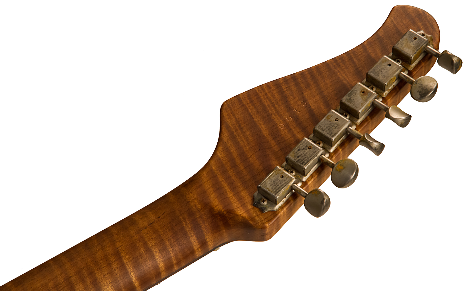 Xotic Xsc-2 Alder California Class Hss Trem Mn #2100 - Super Heavy Aging Black - Guitarra eléctrica con forma de str. - Variation 5