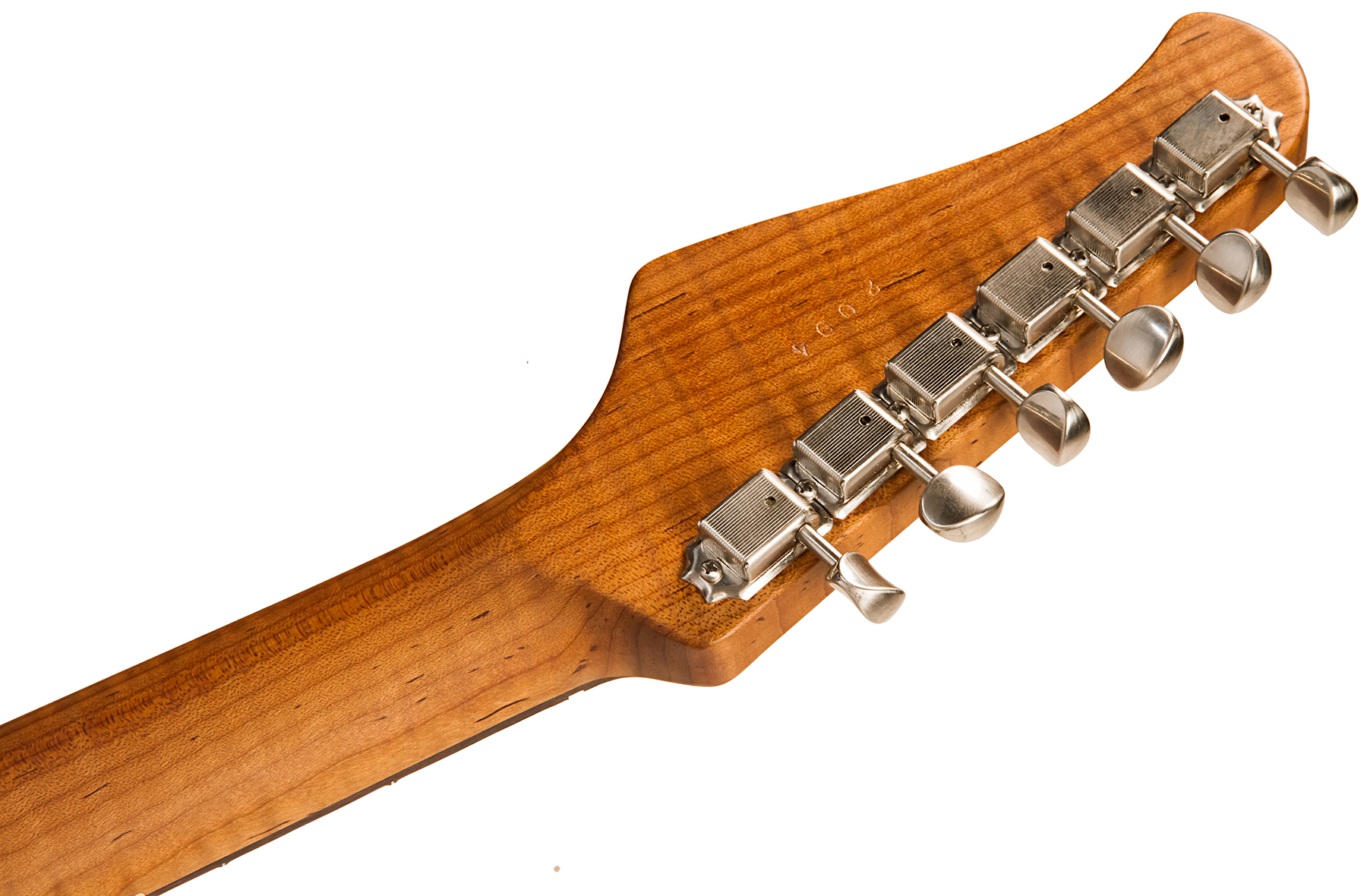 Xotic Xsc-2 Ash Calif. Class Hss Trem Rw #2094 - Medium Aging Sherwood Green - Guitarra eléctrica con forma de str. - Variation 4