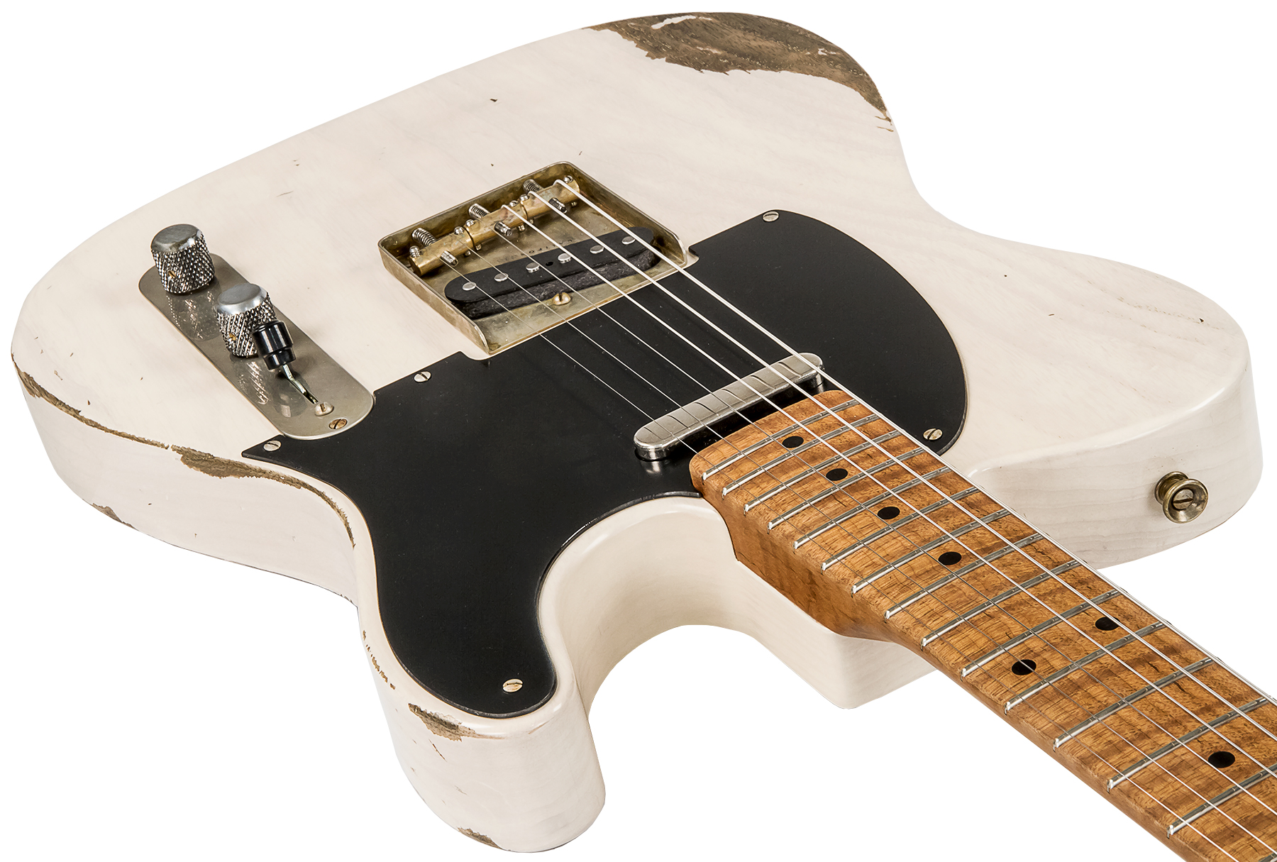 Xotic Xtc-1 Ash California Class 2s Mn #1617 - Heavy Aging White Blonde - Guitarra eléctrica con forma de str. - Variation 3