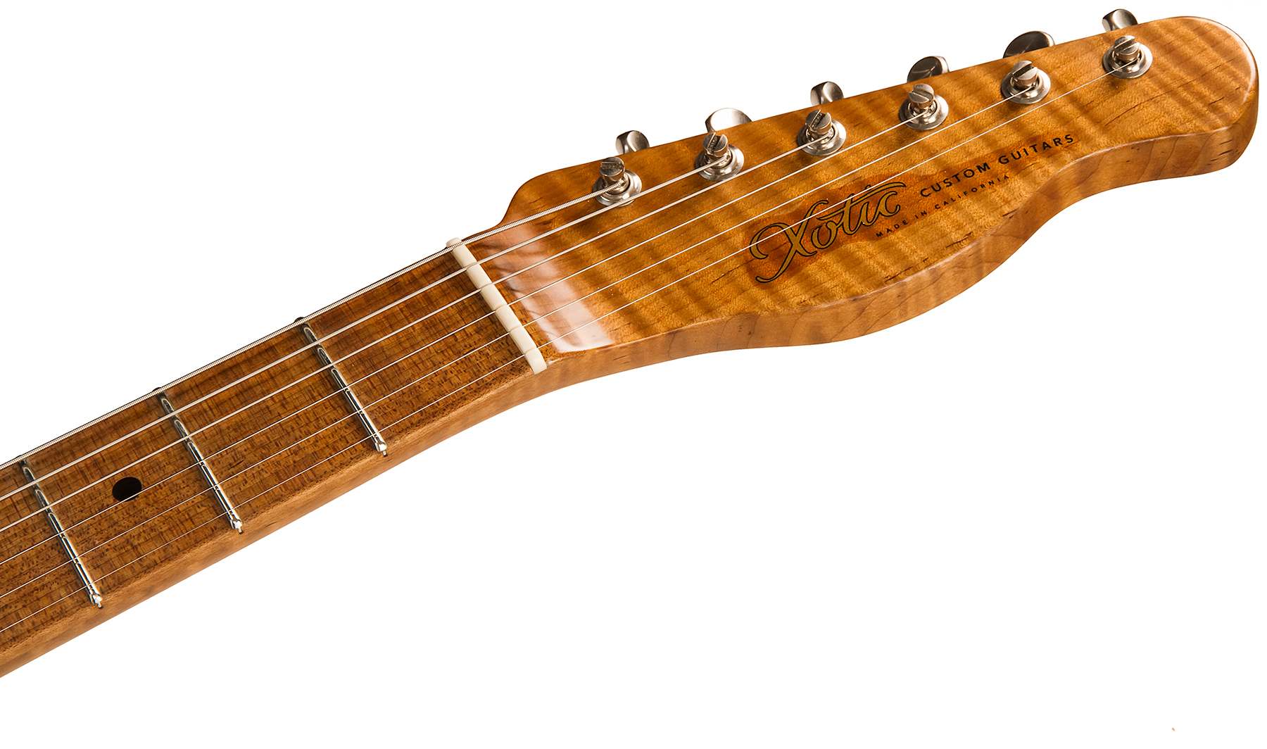 Xotic Xtc-1 Ash California Class 2s Mn #2097 - Medium Aging Shell Pink - Guitarra eléctrica con forma de tel - Variation 3