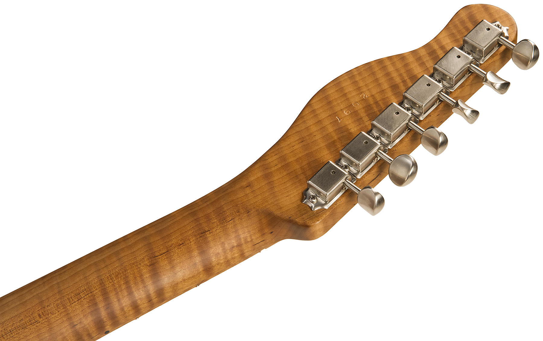Xotic Xtc-1 Ash California Class 2s Mn #2097 - Medium Aging Shell Pink - Guitarra eléctrica con forma de tel - Variation 4
