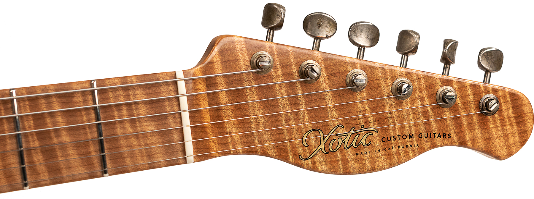 Xotic Xtc-1 Ash California Class 2s Mn #1619 - Heavy Aging Butterscotch - Guitarra eléctrica con forma de tel - Variation 3