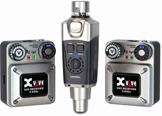 Xvive U45r2 Wireless In Ear System - Sistema transmisor y receptor inalámbrico - Main picture