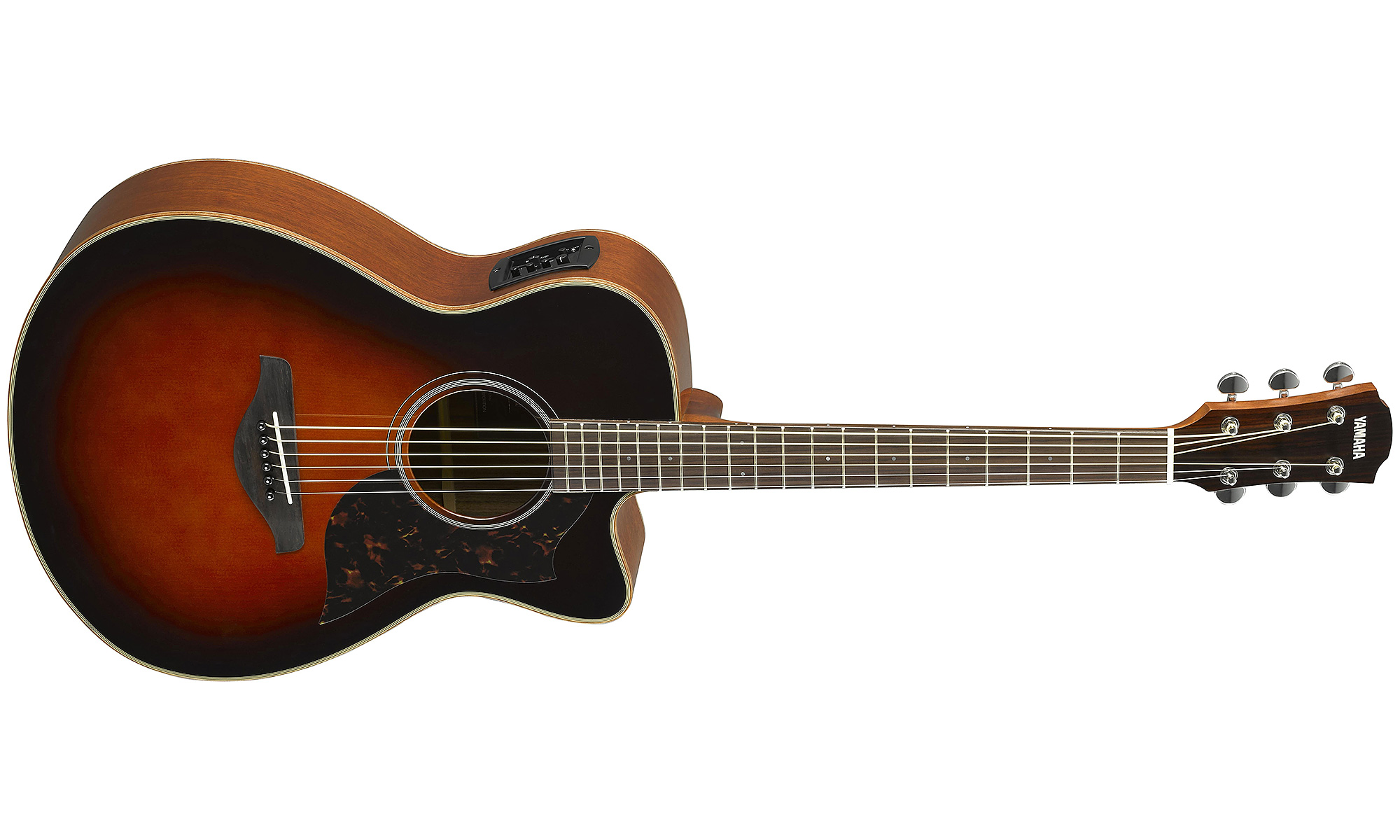 Yamaha Ac1m Ii Tbs Concert Cw Epicea Acajou 2017 - Tobacco Brown Sunburst - Guitarra electro acustica - Variation 1