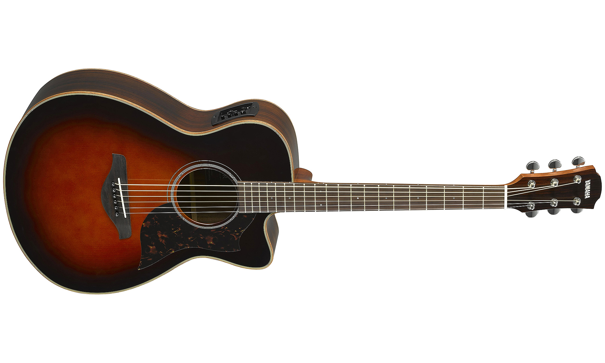 Yamaha Ac1r Ii Tbs Concert Cw Epicea Palissandre 2017 - Tobacco Brown Sunburst - Guitarra electro acustica - Variation 1