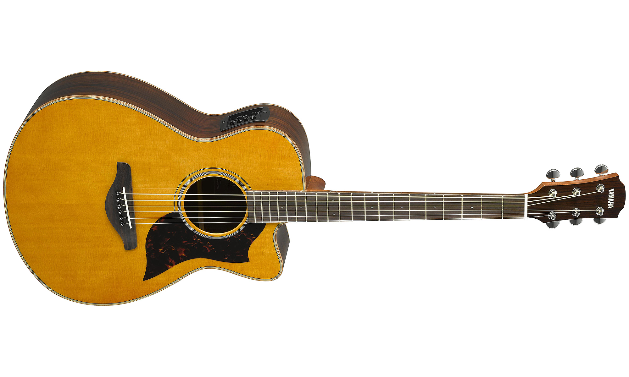 Yamaha Ac1r Ii Vn Concert Cw Epicea Palissandre 2017 - Vintage Natural - Guitarra electro acustica - Variation 1