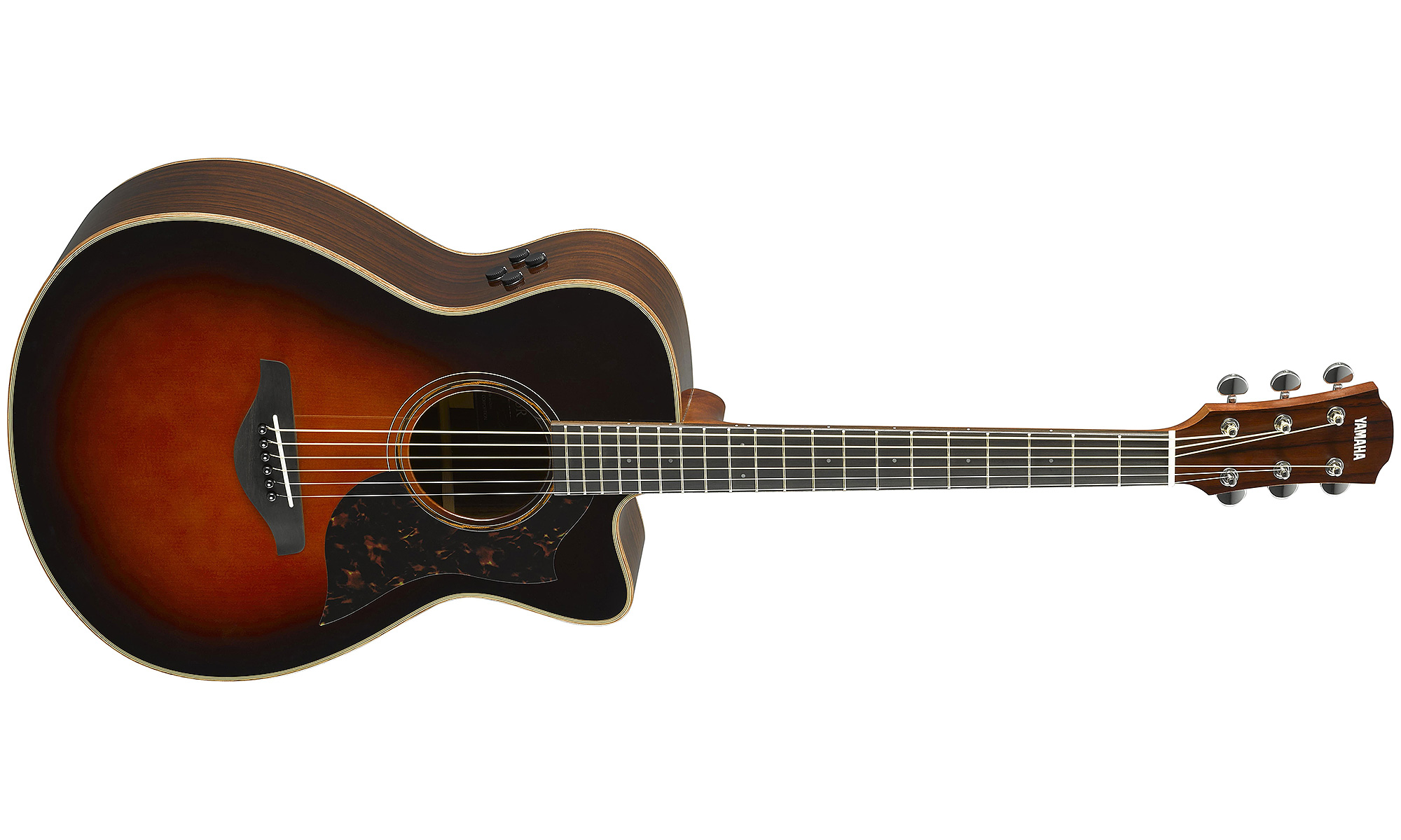 Yamaha Ac3r Are Tbs Concert Cw Epicea Palissandre 2017 - Tobacco Brown Sunburst - Guitarra acústica & electro - Variation 1