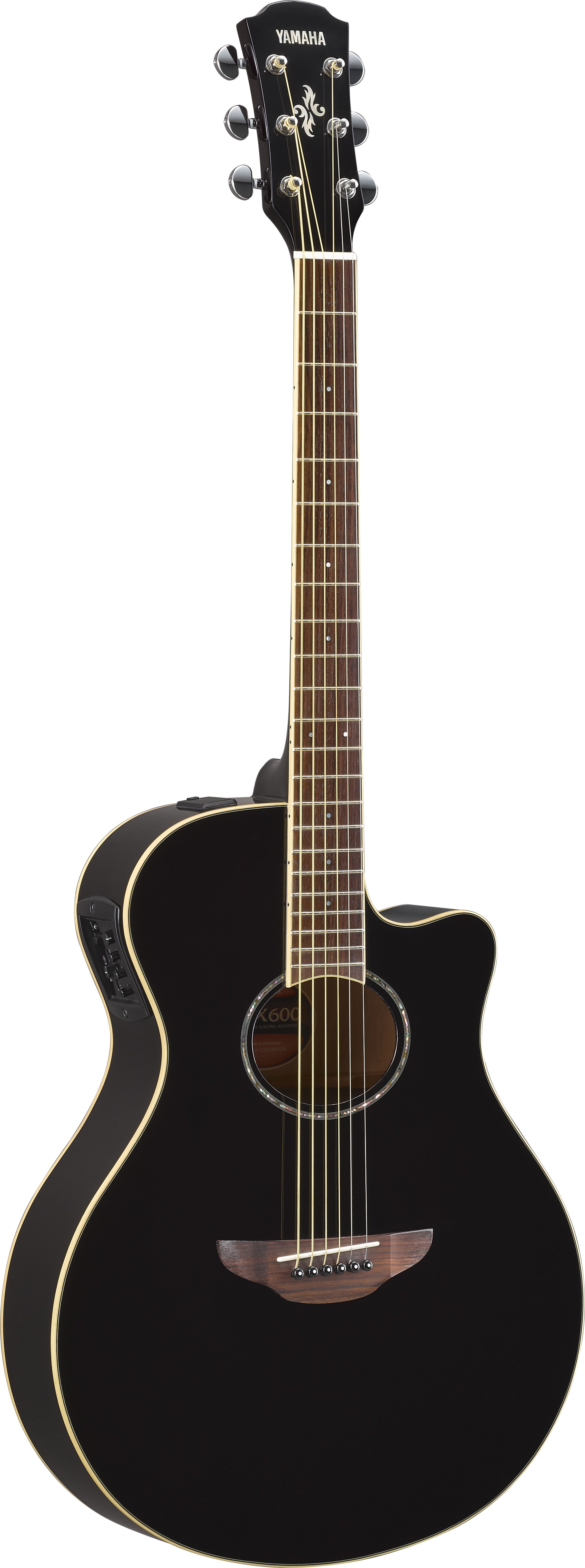 Yamaha Apx600 - Black - Guitarra electro acustica - Variation 2