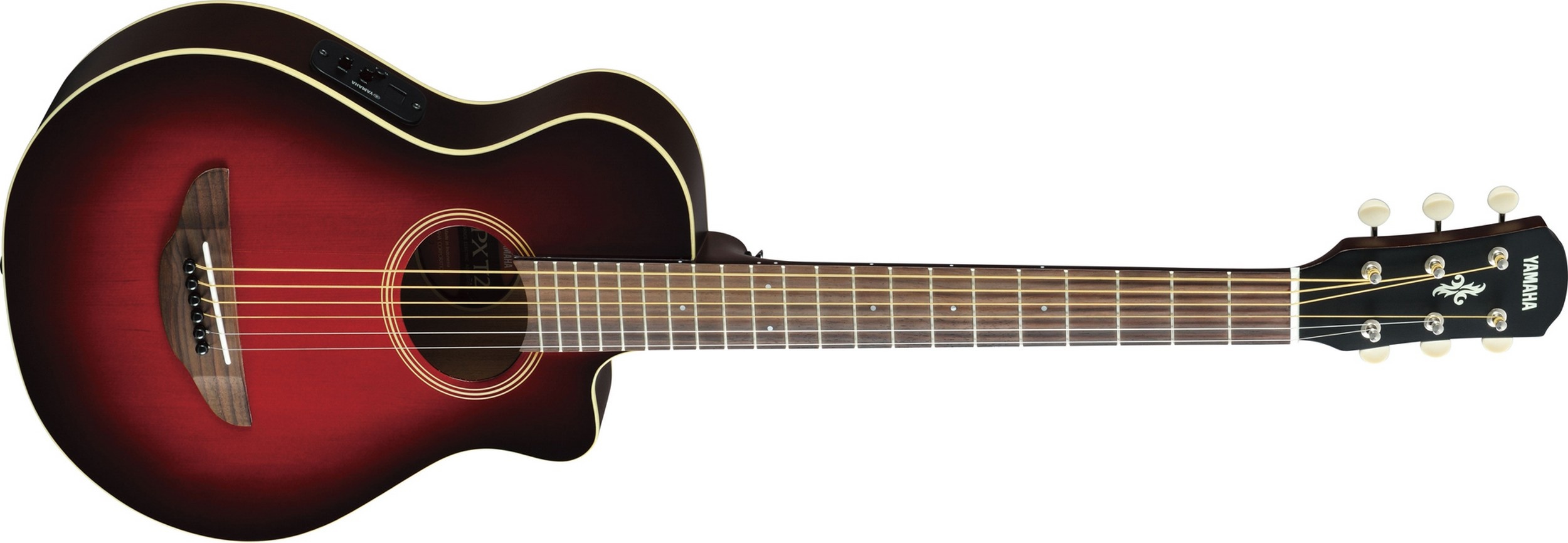 Yamaha Apxt2 - Dark Red Burst - Guitarra acústica de viaje - Variation 1