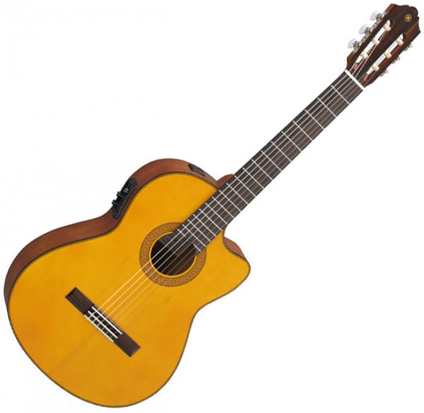 Guitarra clásica 4/4 Yamaha CGX122MSC Spruce - Natural matt
