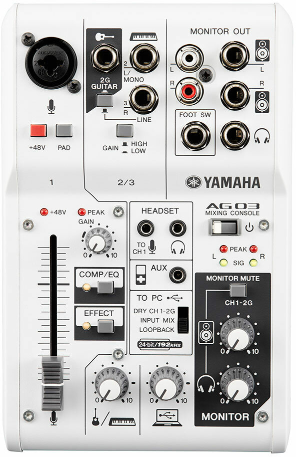Yamaha Ag03 - Mesa de mezcla analógica - Main picture
