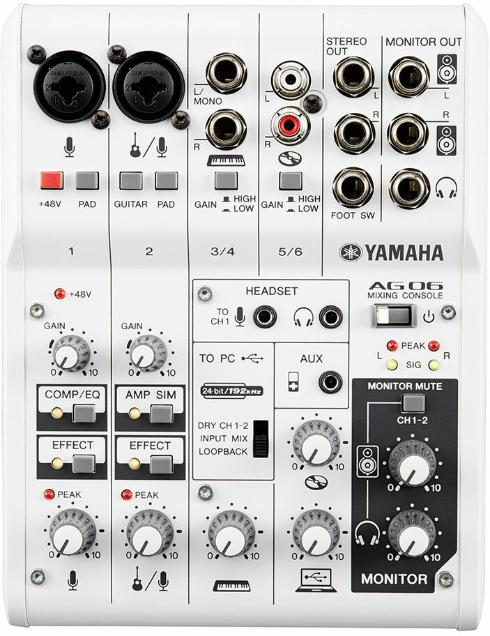 Yamaha Ag06 - Mesa de mezcla analógica - Main picture