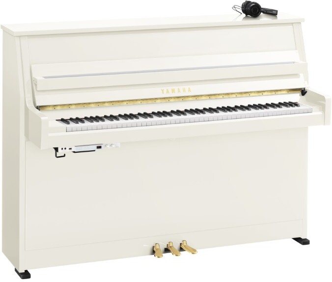 Yamaha B10 Pwh Silent Piano - Piano vertical - Main picture