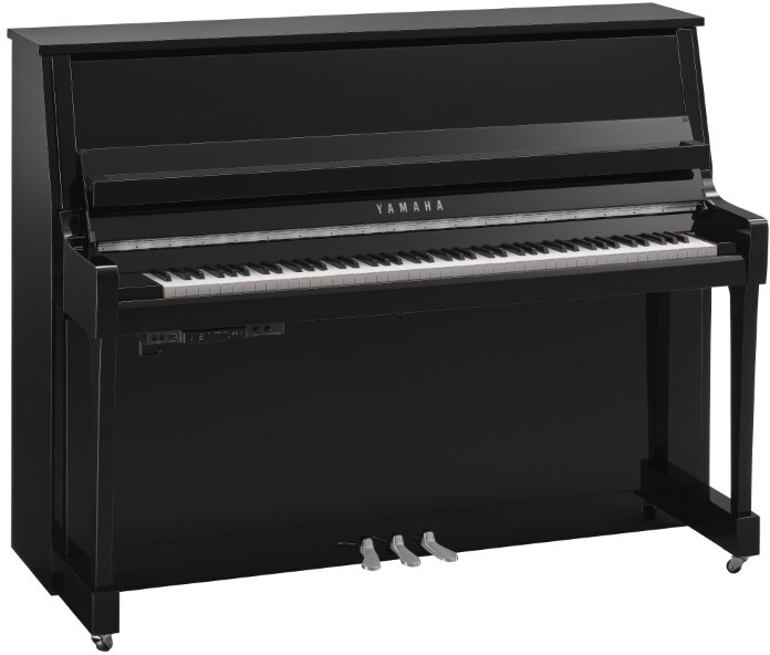 Yamaha B20 Pec Transacoustic - Chrome - Piano vertical - Main picture