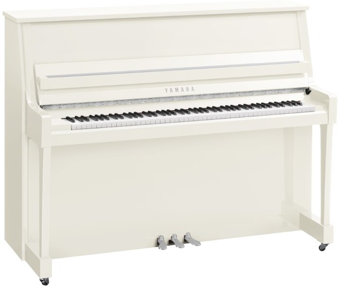 Yamaha B20 Pwhc - Chrome - Piano vertical - Main picture
