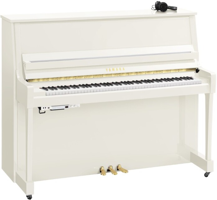 Yamaha B30 Pwh Silent Piano - Piano vertical - Main picture